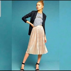 Anthropologie Sabina Musayev Cassia Midi Skirt